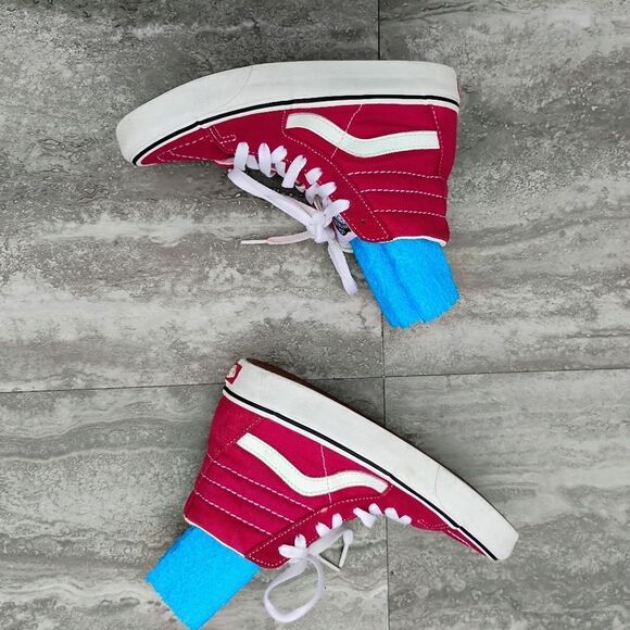 Vans Unisex Pig Suede Sk8 Hi Shoes W Sz 5 Men Sz 3.5 - Picture 2 of 15